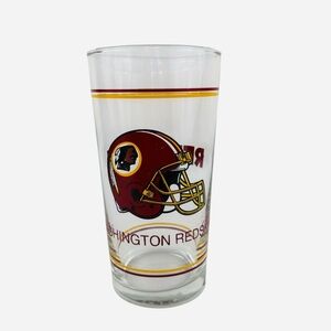 VTG Washington Redskins 16oz Pint Tumbler Barware Retro Football NFL Commanders
